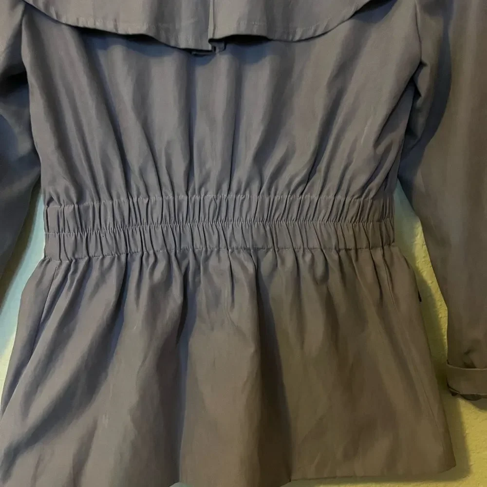 Real Coco Womens’ Cape Jacket Lightweight‎ SZ XS (Lilac Color)